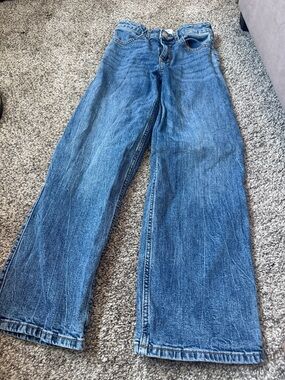 abercrombie kids Blue Denim Straight Leg Jeans